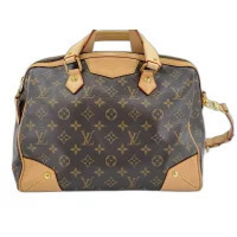 Louis Vuitton Retiro Shoulder Bag Brown